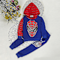 Miniatyrbild 2 av 3: Sportkläder för barn Pojkar Hoodie Sweatshirt Byxor Kostym Kostym Kläder V Blue 3-4 Years