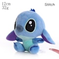 Miniatyrbild 1 av 6: Lilo & Stitch stoppad plyschleksak Mjuk bomullsdocka 12CM STITCH -1