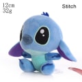 Miniatyrbilde 1 av 6: Lilo & Stitch utstoppet plysjleketøy myk bomullsdukke 12CM STITCH -1
