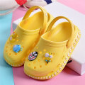 Miniatyrbilde 3 av 5: Barnetøfler for gutter Jenter tegneseriesko Sommer småbarnsflip-flops Baby innendørs tøfler Strandtøfler for barn - yellow 17(23years)