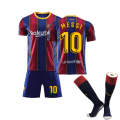 Miniatyrbild 1 av 5: Fotbollssats Fotbollströja Träningsset21/22 Messi Barcelona No.10 K S
