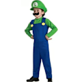 Pikkukuva 3 / 4: Super Mario -asu Lapset Pojat Tyttö Cosplay Fancy Pue Juhlasut CNMR Green boys 9-10 Years