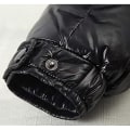 Miniatyrbild 3 av 5: Winter Shiny Down Jacket Men's Jacket Stand Collar Down Jacket With Hood K Black 2XL