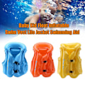 Miniatyrbild 2 av 5: Kaesichildren Kids Float Uppblåsbar simlivväst Vattensäkerhetsräddningsjacka CNMR Orange M