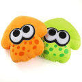 Miniatyrbild 1 av 4: 33 cm Anime Splatoon Squid Plyschleksaker Gosedjur Mjuk kudde Dockor Födelsedagspresent för barn Y Green