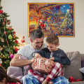 Miniatyrbillede 5 af 5: Adventskalenderpuslespil 2023, 1008 puslespilsbrikker 24 dages nedtælling til juleadventskalender, julegave til børn Voksne zxs