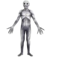 Miniatyrbild 1 av 4: Zombie Onesie + Skull Cover Cosplay Skräckspel Förälder-barn festdräkt Halloween-1 170