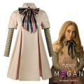 Miniatyrbild 2 av 6: Barn Megan Klänning Kostym Set Cosplay Carnival Girls Robot Dolls Z X Coat 110