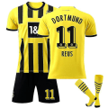 Miniatyrbillede 1 af 2: 2022-2023 Borussia Dortmund trøje børne fodboldtrøje herre fodboldtrøje Kit V REUS 11 M