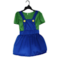 Pikkukuva 3 / 4: Super Mario -asu Lapset Pojat Tyttö Cosplay Fancy Pue Juhlasut CNMR Red girls 5-6 Years