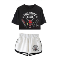 Pikkukuva 1 / 2: tranger Things eason4 Hellfire Club Crop horts CNMR Color 1 S
