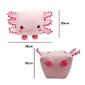 Miniatyrbillede 1 af 5: Big Games Cat plys Kæledyr firkantet Cat plys legetøj -1 pink