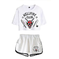 Pikkukuva 2 / 2: Stranger Things kausi 4 Hellfire Club Crop Shortsit CNMR Color 3 XS