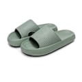 Miniatyrbillede 1 af 2: Kvinders Chunky Platform Cloud Slippers - Green 38-39(250mm)