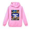 Miniatyrbild 4 av 4: Vår Höst Roblox Barnkläder Pojkar Flickor Grafisk T-shirt Tonåringar Luvtröjor Huvtröja Topp Barnkläder 2-16 år CNMR 150 11-12Y as show6