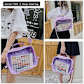 Miniatyrbillede 4 af 5: Sød Ita Rygsæk Clear Wind Shoulder Crossbody Håndtasker Til Dock Pins Display Y