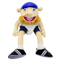 Miniatyrbillede 1 af 8: Jeffy Puppet Jeffy Hånddukke tegneserie Plys legetøj fyldt dukke Y