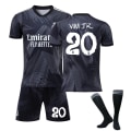 Pikkukuva 1 / 6: Lapsi/aikuinen 22 23 Ale Madrid 120th Y3 Jersey Set zV VINI JR-20 l