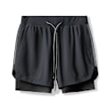 Pikkukuva 2 / 5: Löysät miesten urheilushortsit Kesähousut Rantahousut Kiristysnyörillä. black 2XL
