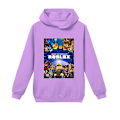 Miniatyrbilde 1 av 4: Vår Høst Roblox Barneklær Gutter Jenter Grafisk T-skjorte Tenåringer Hettegensere Hettegenser Topp Barneklær 2-16 år CNMR 170 15-16Y as show10