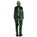 Pikkukuva 3 / 3: Dinosaur-asu Pyjama Onesie A Z X Green XL
