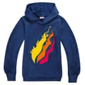 Barn Pojkar Prestonplayz Långärmad Huvtröja Pullover Sweatshirt Toppar CNMR Dark Blue 9-10 Years
