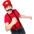 Pikkukuva 3 / 5: 2 Super Mario -hatun setti - Mario ja Luigi Caps Red and Gre -