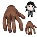 Miniatyrbild 3 av 3: Onsdag Addams The Thing Hands Plyschleksaker Uppstoppad docka Present -1 Palm