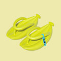 Miniatyrbillede 1 af 5: sommer stepping banan følelse af skridsikre sandaler - color4 40/41