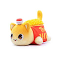 Miniatyrbild 2 av 2: Söt katt plyschleksak Donut katt plysch Kawaii katt plyschleksak lämplig för barns jul födelsedagspresent 25cm-r CNMR French Fries Cat