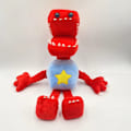 Miniatyrbillede 1 af 5: oxy oo plys legetøj -1 Colorful B