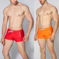 Pikkukuva 5 / 11: Miesten uima-asut Boxer yksiväriset kiristysnyörillä Beach Quick Dry uimahousut. White 2XL