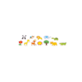 Miniatyrbilde 3 av 5: 12-Pack - Kjøleskapsmagneter / Magneter - Dyr CNMR multicolor