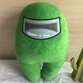 Miniatyrbilde 2 av 2: Blant oss Merch Plush Plushie Toy Action Game Figures Soft Doll -1 Green