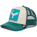 Miniatyrbillede 1 af 5: Dame unisex mesh lastbilhat Firkantet patch kasket - klassisk justerbar almindelig hat (fredsdue) CNMR