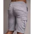 Miniatyrbillede 2 af 4: Juice Handley Combat-shorts til mænd Light Grey Merg - Light Grey Marl XL