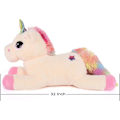 Miniatyrbild 2 av 5: 32 tum Giant Uppstoppad Unicorn Kudde Plyschdjur Unicorn Toy Y