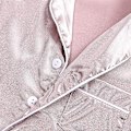 Miniatyrbild 3 av 4: Satin Pyjamas Set för barn: Sovkläder med knappar och shorts Z X Champagne Suit for height 110 to 120cm