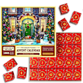 Miniatyrbillede 3 af 5: Adventskalender 2023 Julepuslespil 24 dele 1008 puslespilsbrikker Nedtælling til julegaver til børn Y