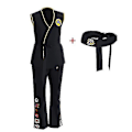 Pikkukuva 1 / 3: Anime Game Kof Costume Cobra Kai Val Armorr Karate Uniform-in Y 110 cm