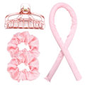 Miniatyrbillede 1 af 3: Heatless Curlers / Heatless Curls - Krøl dit hår uden varme CNMR pink