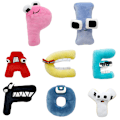 Miniatyrbilde 4 av 5: 20M Alphabet Lore utstoppet dukke Dyr Myk plysjpute Toy Ho -1 Color C