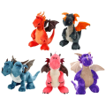 Miniatyrbild 1 av 5: 35CM Dinosaur Plyschleksaker Djur Uppstoppade dockor lila Y purple