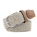 Miniatyrbilde 3 av 4: Belte lerret stoff 26 farger str W26 - W36 sash klær - CNMR 11 Beige one size