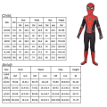 Miniatyrbild 4 av 5: The Amazing Spider-man Jumpsuit Spiderman Cosplay Kostym Halloween Vuxen / Barn-c CNMR 140cm