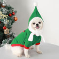 Miniatyrbillede 4 af 5: Julehundeferiekostume nytår jul kæledyrstøj til hund og kat CNMR style 5 XS