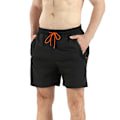 Miniatyrbillede 1 af 6: Sorte shorts lynlåslomme herre strandshorts Vandtætte Hurtigtørrende. M