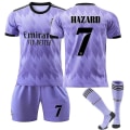 Miniatyrbilde 1 av 3: Hazard #7 trøye Galacticos Real adrid 22/23 herrefotball for barn / M