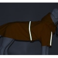 Miniatyrbild 2 av 5: Stor Hund Regnjacka Justerbar Husdjur Vattentäta Kläder Lättvikts Regnjacka Poncho Huvtröjor Med Rem Reflex CNMR orange 4XL