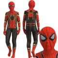 Pikkukuva 1 / 4: Iron Spider Suit Cosplay Puku Juhlahaalari Istuva Lasten Vaatteet Spiderman Kasvomaali 140cm